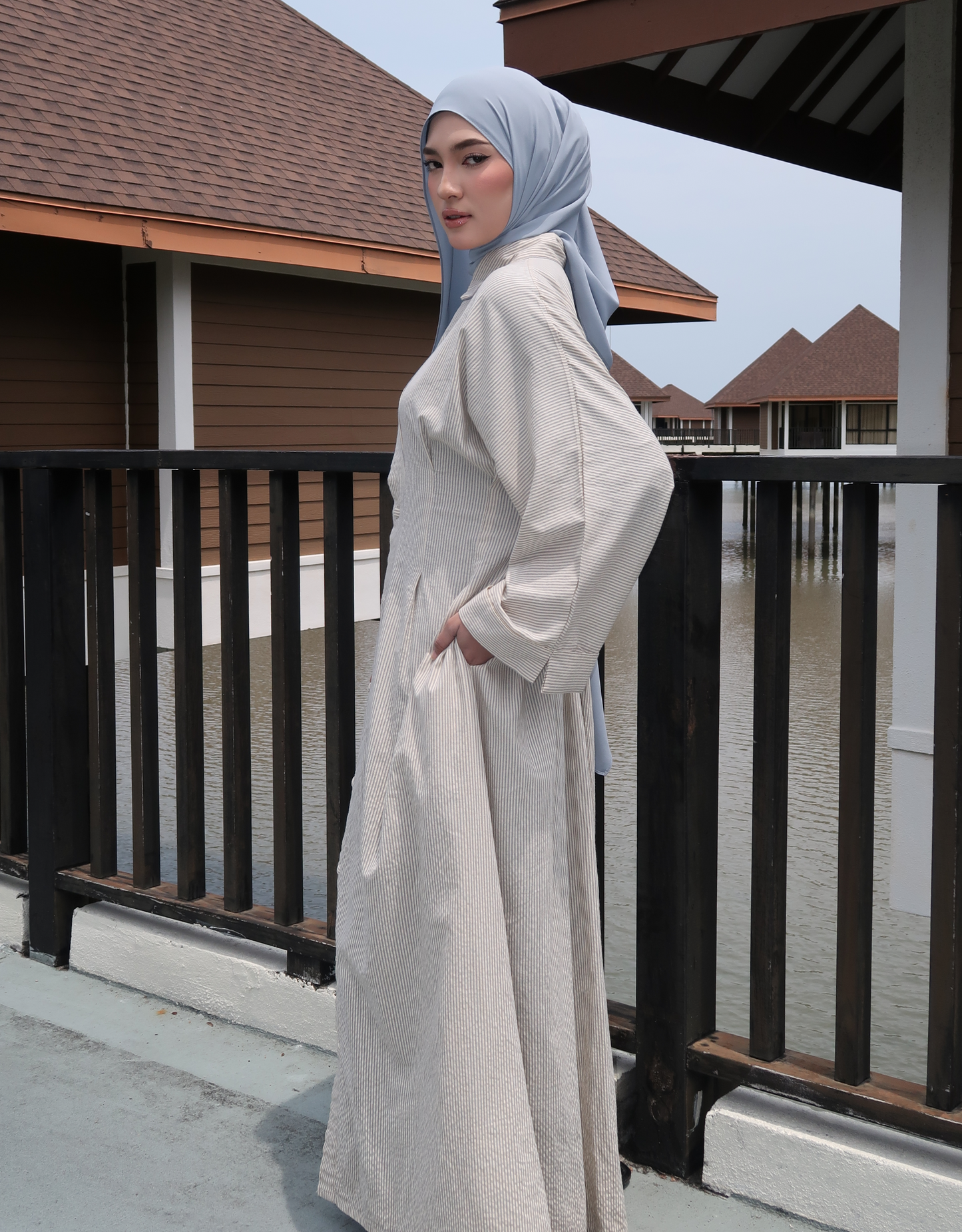 NOA Dress in Wave