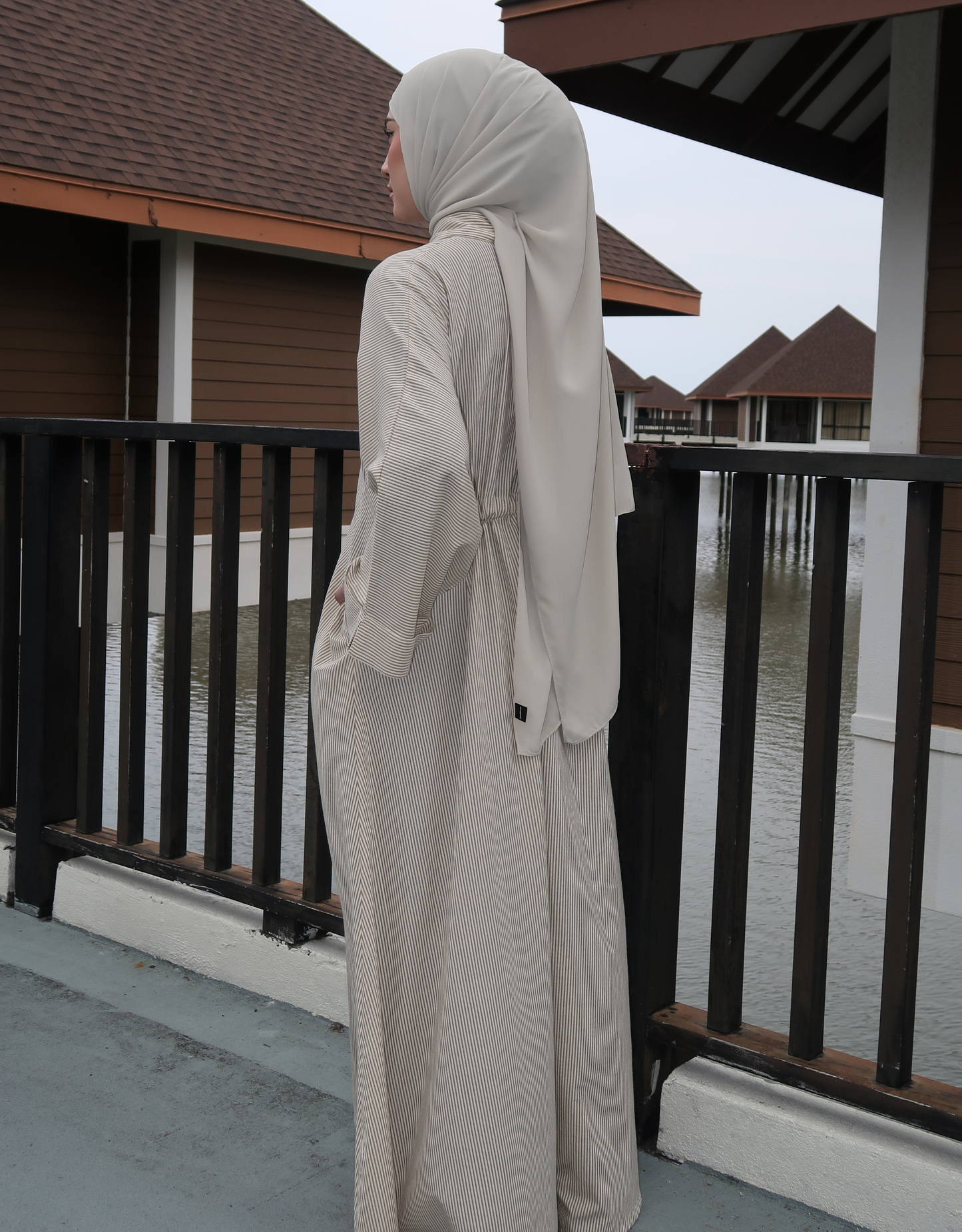 NOA Dress in Mist Green