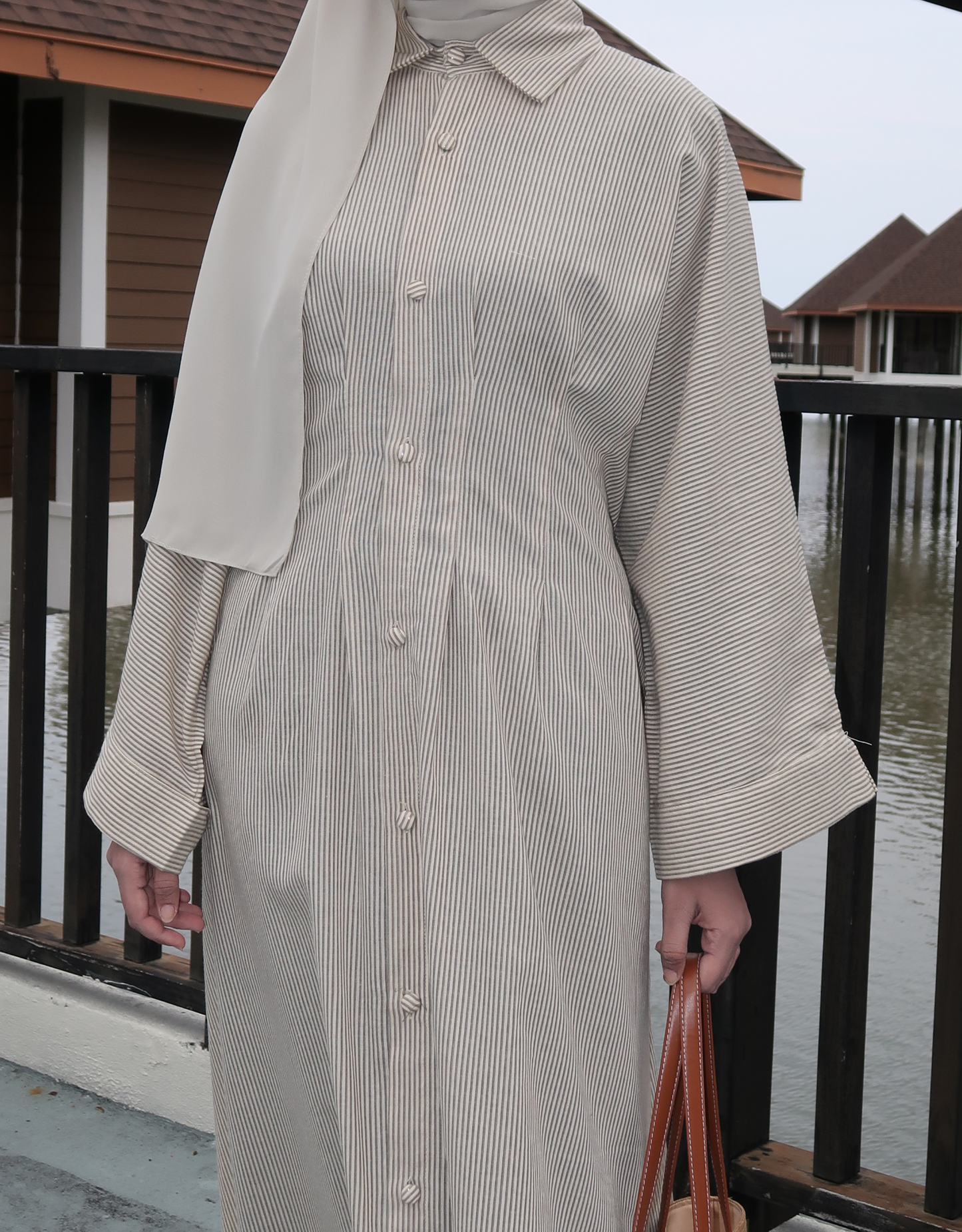 NOA Dress in Mist Green