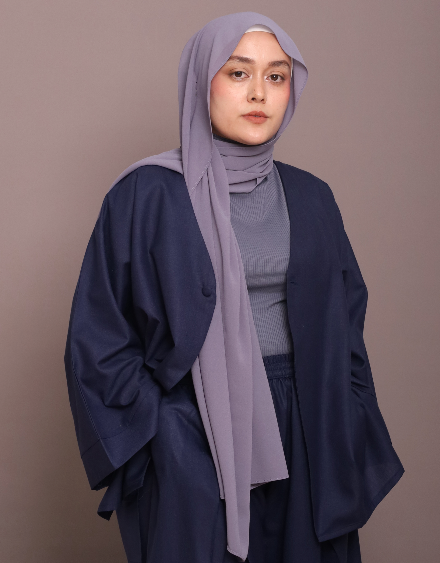 Basic-Linen in Navy Blue