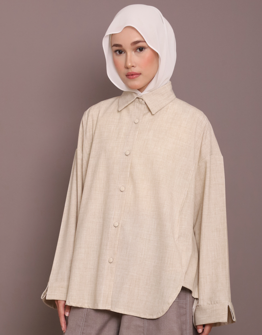 Kyoto Top in Creme