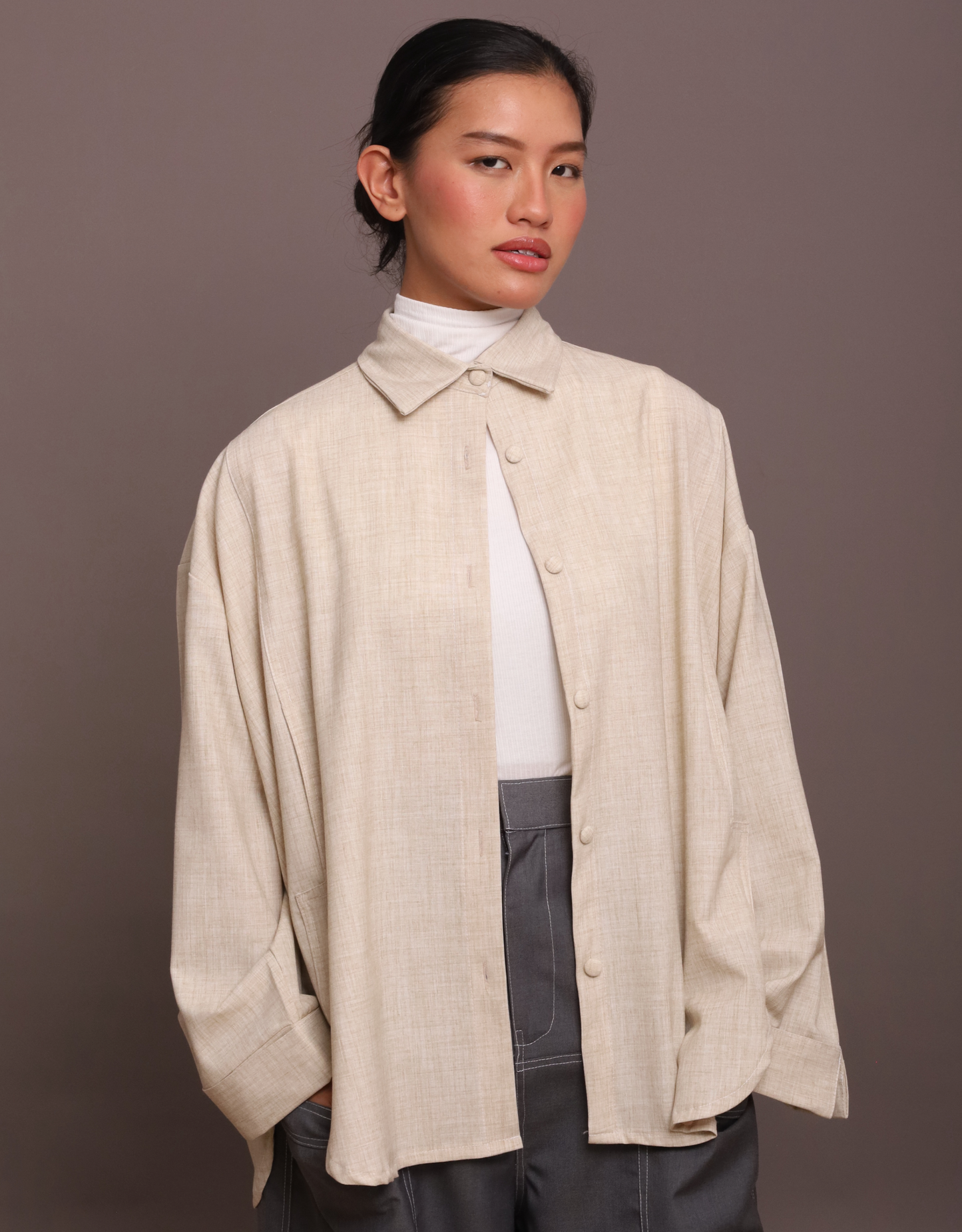 Kyoto Top in Creme