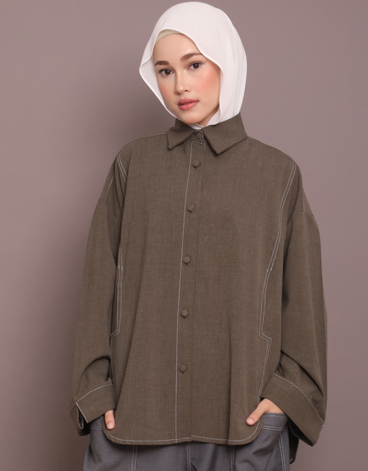 Kyoto Top in Sage