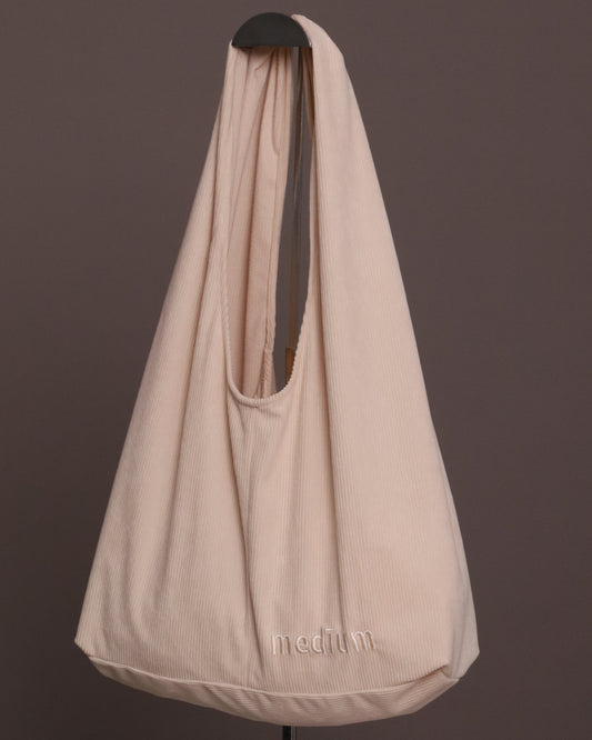 CORDUROY Bag in Tiramisu