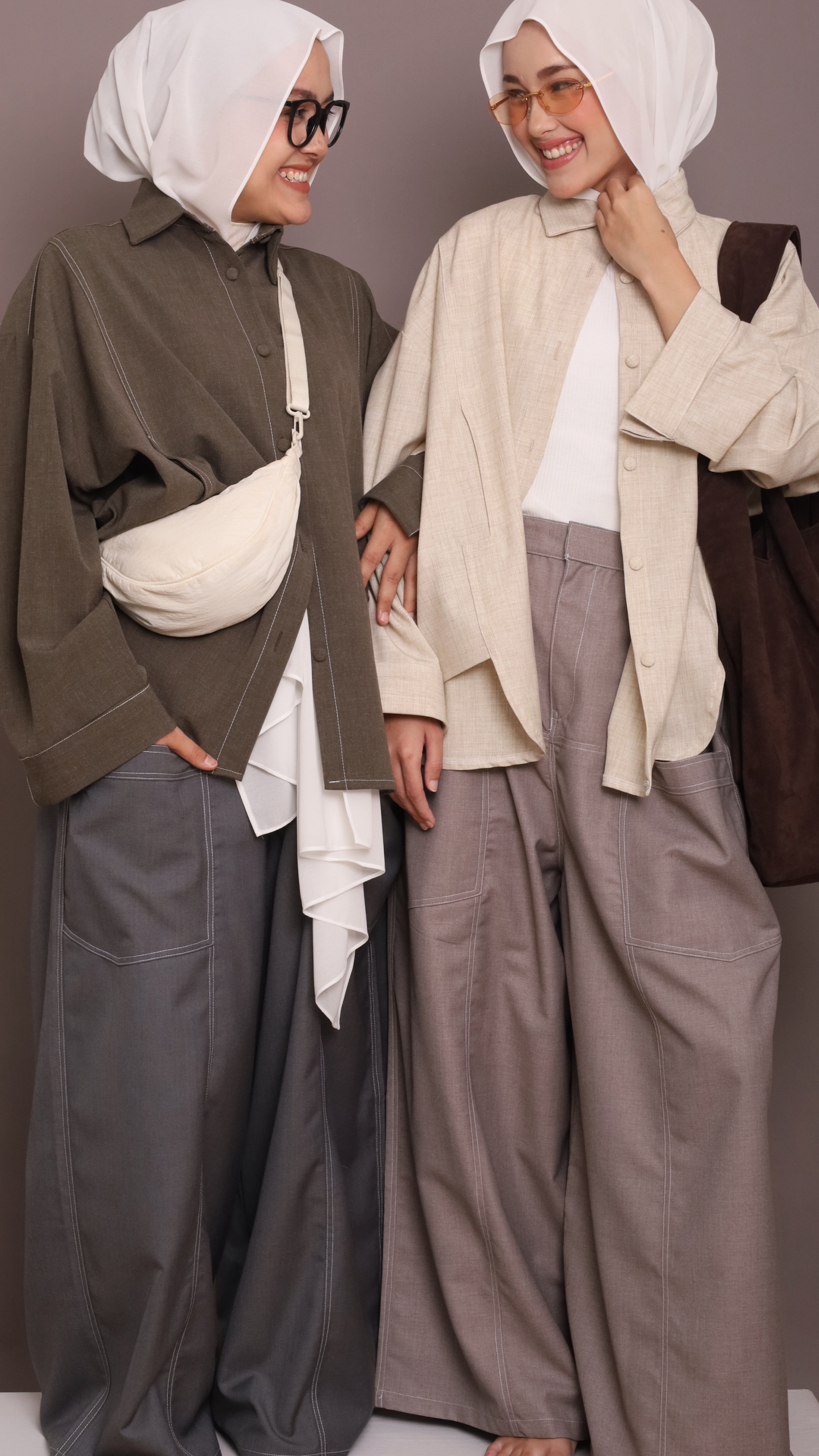 Kyoto Pants in Dark Grey