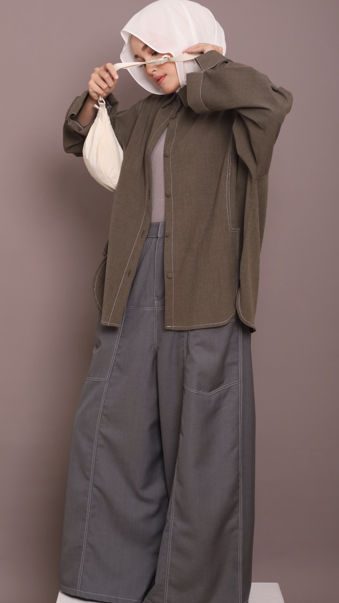 Kyoto Pants in Dark Grey
