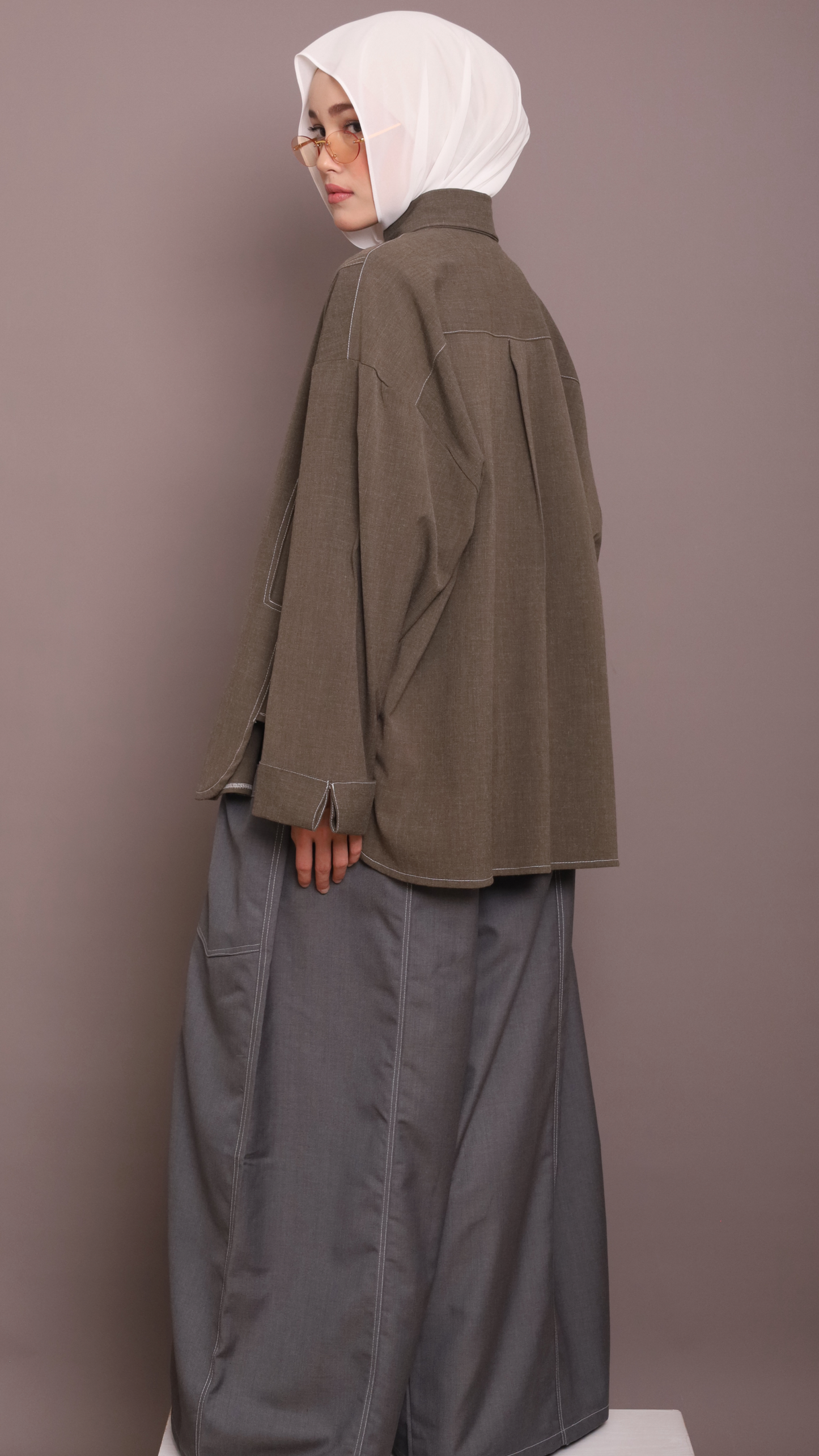 Kyoto Pants in Dark Grey