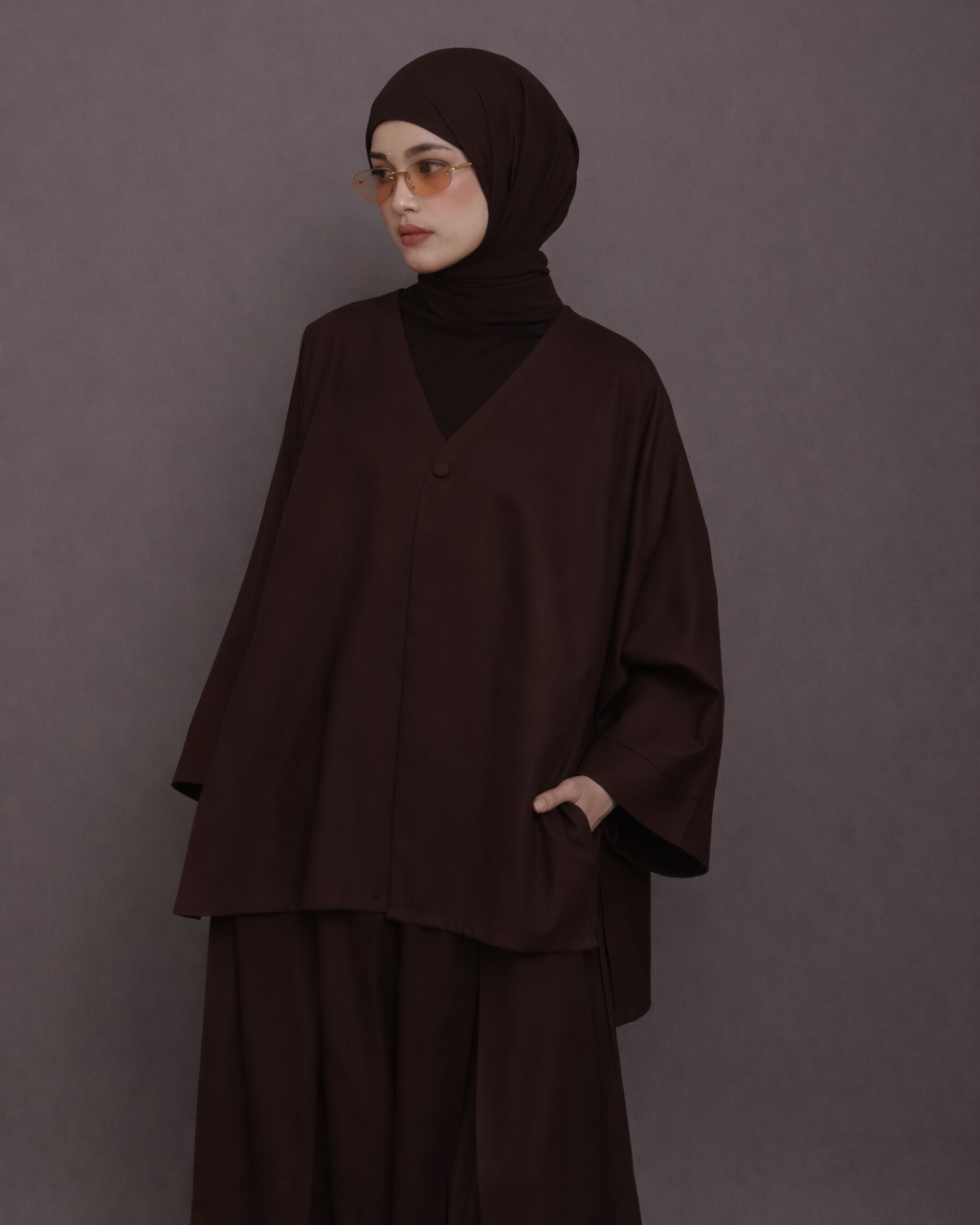 Basic-Linen in Dark Coco