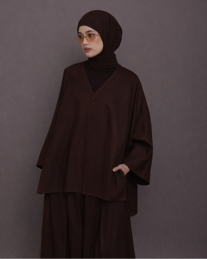 Basic-Linen in Dark Coco