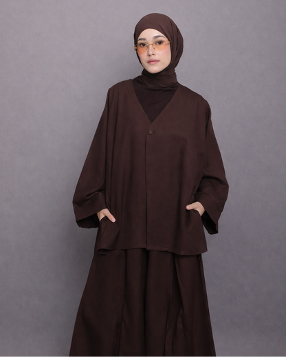 Basic-Linen in Dark Coco