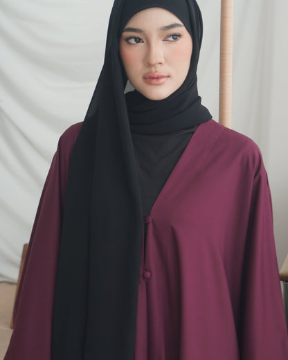 [OUTER ONLY] Plain Suri in Berry