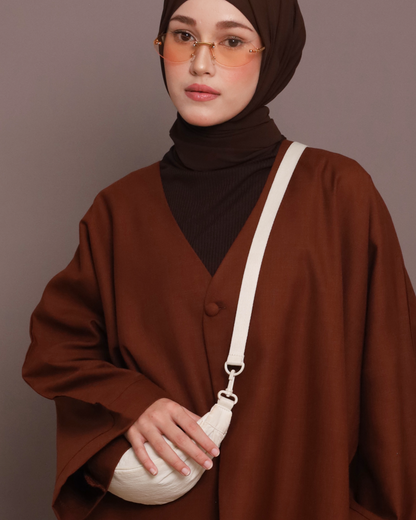 Ribbed Skin inner in Brown