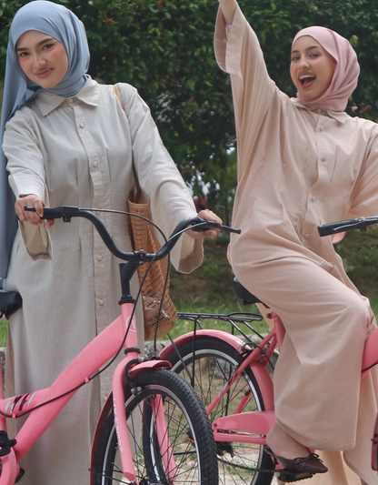 NOA Dress in Rose Pink