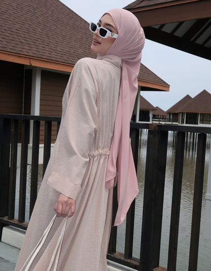 NOA Dress in Rose Pink