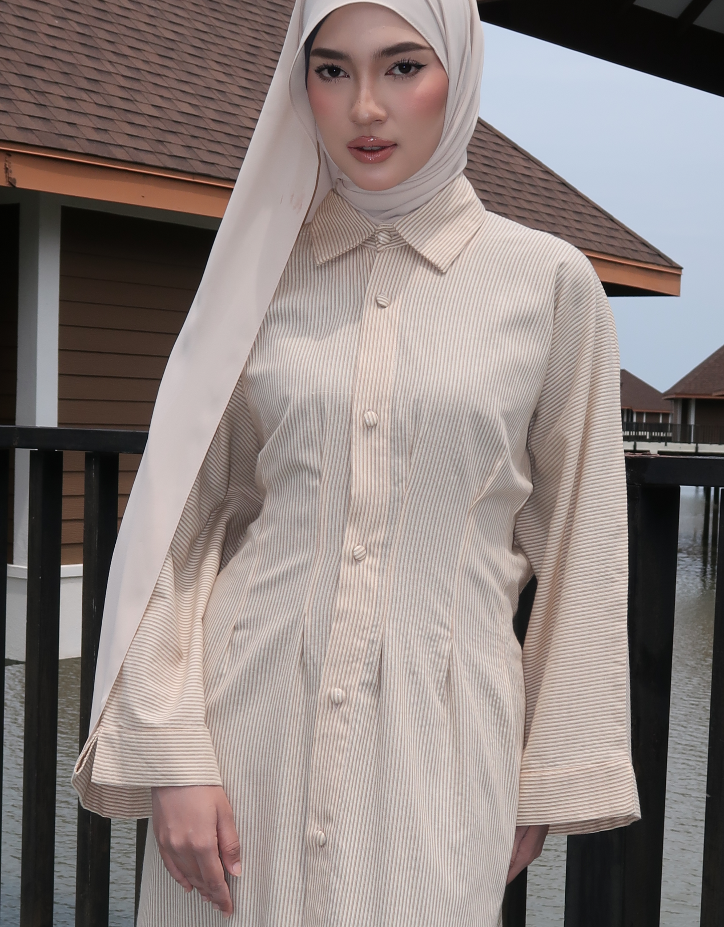 NOA Dress in Sand