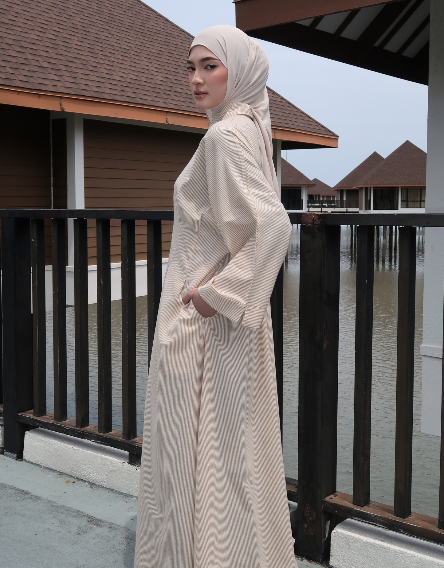 NOA Dress in Sand