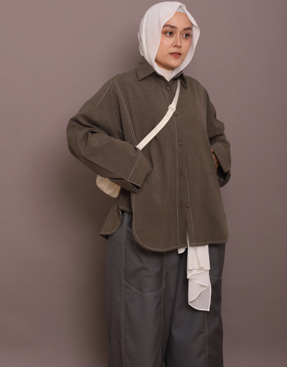 Kyoto Top in Sage