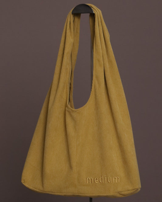 CORDUROY Bag in Lime