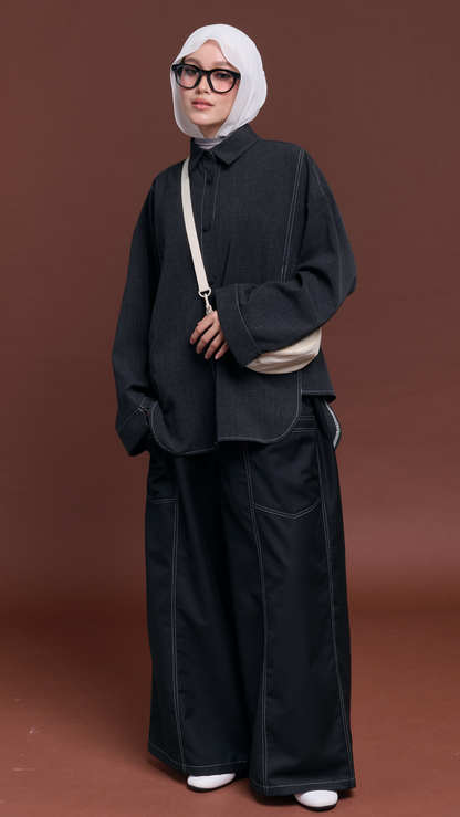 Kyoto Top in Black