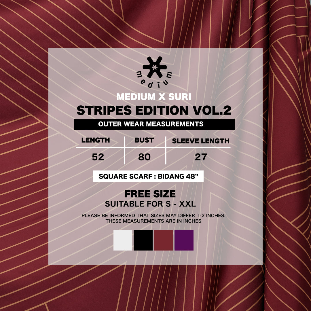 SET STRIPES EDITION [VOL.2] ft SURI in RUBY RED