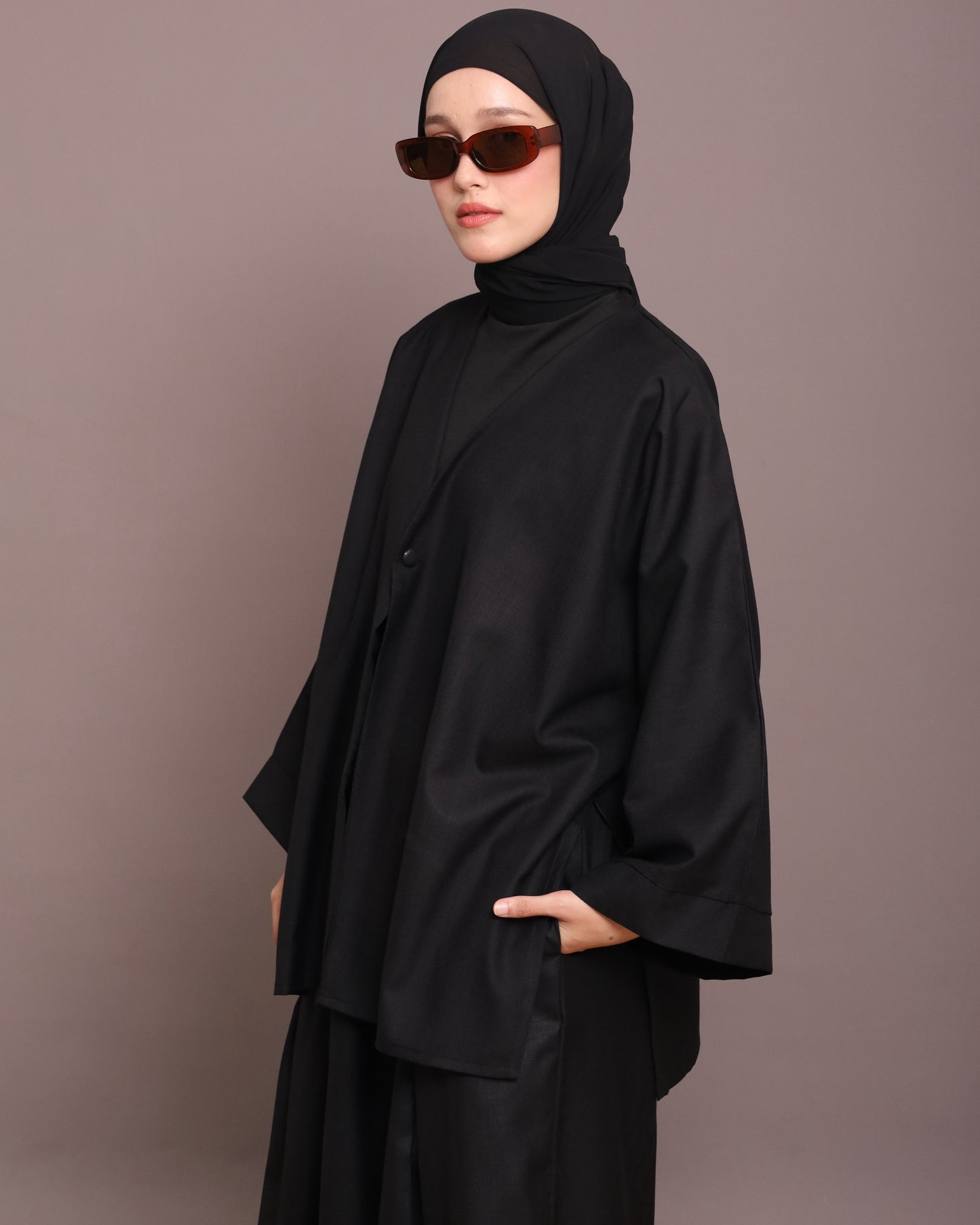 Basic-Linen in Clove